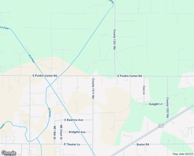 map of restaurants, bars, coffee shops, grocery stores, and more near 2488 North Ott Road in Hermiston