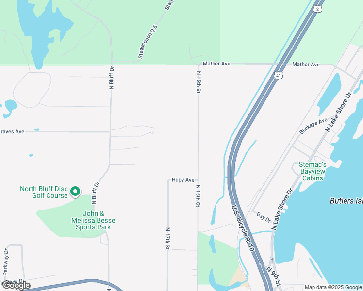 map of restaurants, bars, coffee shops, grocery stores, and more near 1102 North 15th Street in Gladstone