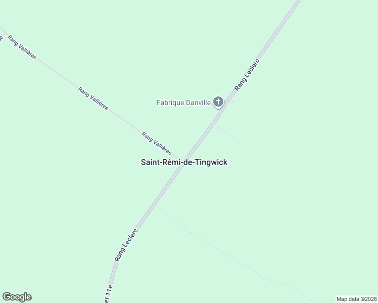 map of restaurants, bars, coffee shops, grocery stores, and more near Rue Principale in Centre-du-Québec