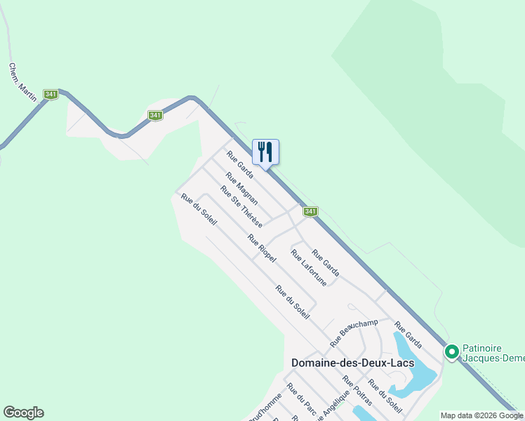 map of restaurants, bars, coffee shops, grocery stores, and more near 745 Rue Magnan in L'Épiphanie