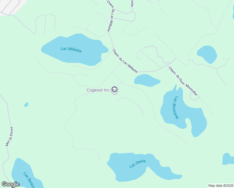 map of restaurants, bars, coffee shops, grocery stores, and more near 14 Chemin des Huards in Saint-Sauveur