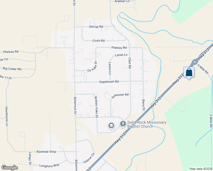 map of restaurants, bars, coffee shops, grocery stores, and more near 1726 Sagebrush Road in Billings