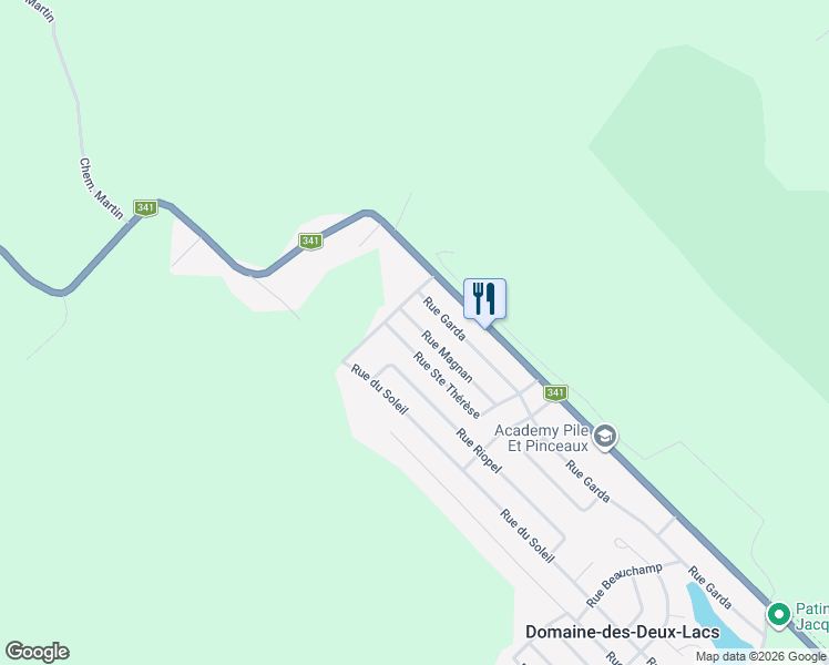 map of restaurants, bars, coffee shops, grocery stores, and more near 771 Rue Magnan in L'Épiphanie