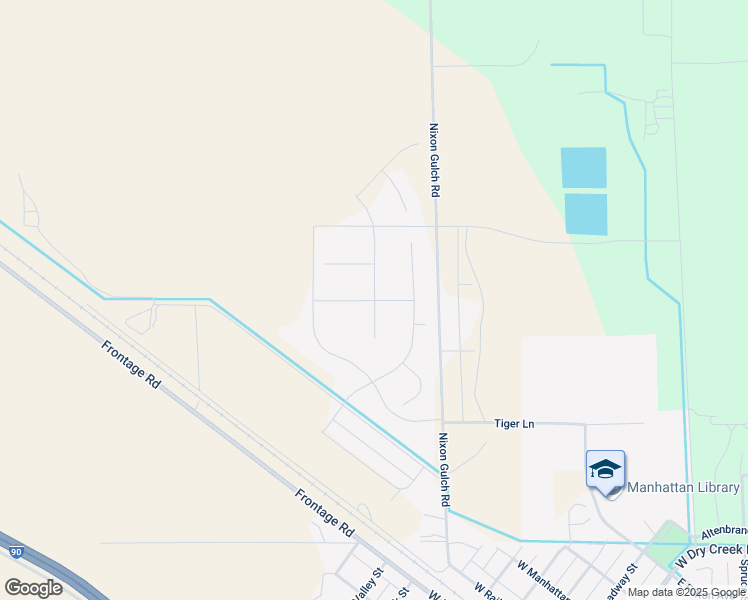 map of restaurants, bars, coffee shops, grocery stores, and more near Travelers Way in Manhattan