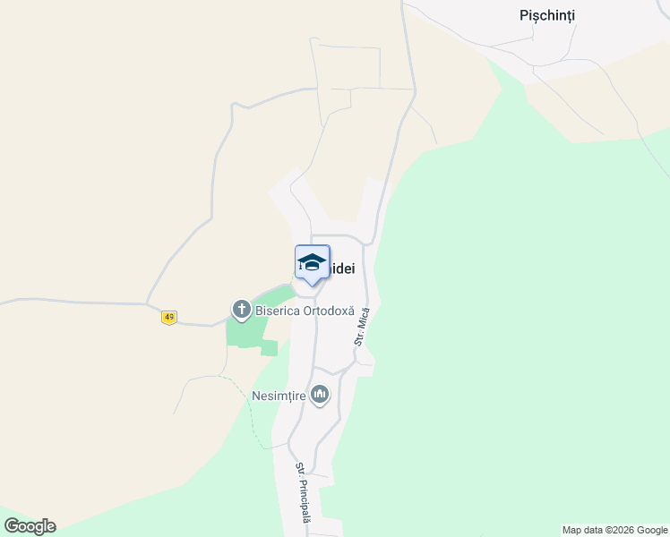 map of restaurants, bars, coffee shops, grocery stores, and more near in Vaidei