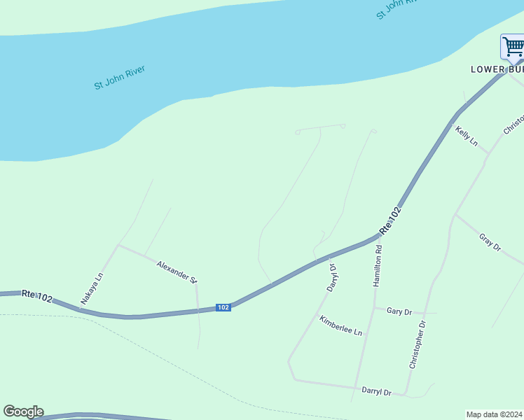 map of restaurants, bars, coffee shops, grocery stores, and more near 39 Lyman Street in Burton