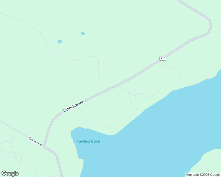 map of restaurants, bars, coffee shops, grocery stores, and more near Lakeview Road in Cambridge-Narrows