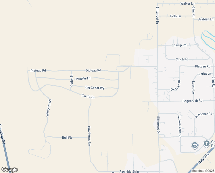 map of restaurants, bars, coffee shops, grocery stores, and more near 1400 Plateau Road in Billings