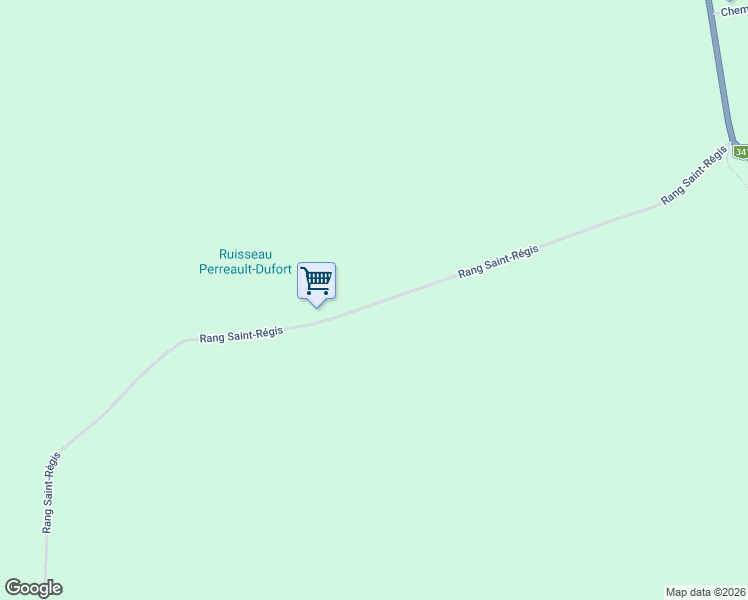 map of restaurants, bars, coffee shops, grocery stores, and more near 180 Rang Saint-Régis in Saint-Roch-de-l'Achigan