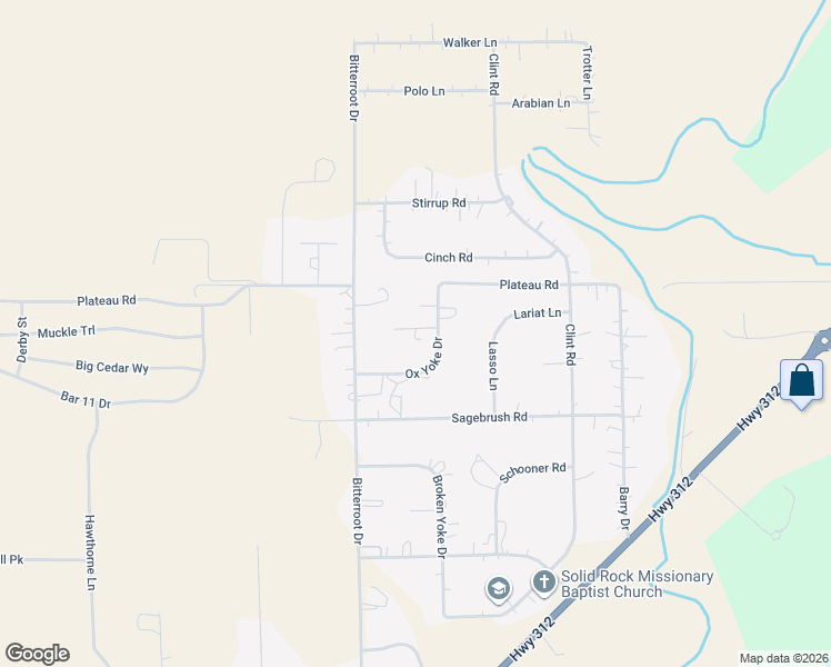 map of restaurants, bars, coffee shops, grocery stores, and more near 1643 Harness Road in Billings