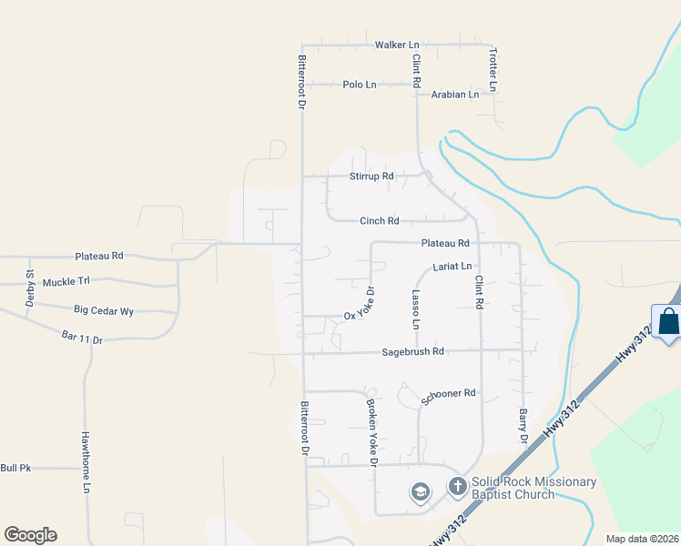 map of restaurants, bars, coffee shops, grocery stores, and more near 1643 Harness Road in Billings