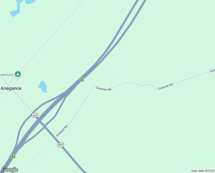 map of restaurants, bars, coffee shops, grocery stores, and more near 14 Godsoe Road in Anagance