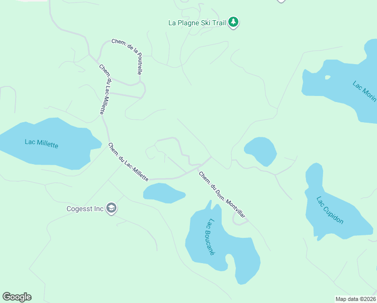 map of restaurants, bars, coffee shops, grocery stores, and more near 102 Chemin des Cimes in Saint-Sauveur