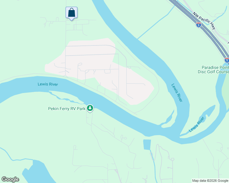 map of restaurants, bars, coffee shops, grocery stores, and more near 1242 South Pekin Road in Woodland