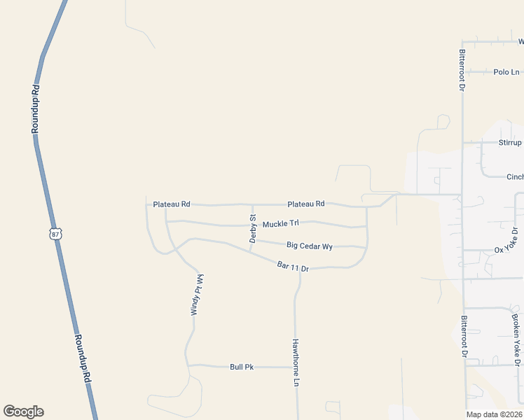 map of restaurants, bars, coffee shops, grocery stores, and more near 1229 Plateau Road in Billings