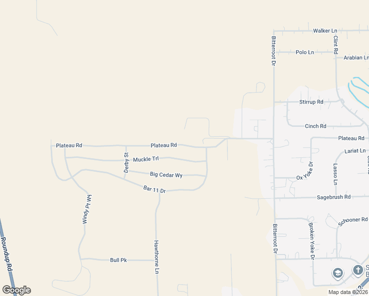 map of restaurants, bars, coffee shops, grocery stores, and more near 1229 Plateau Road in Billings