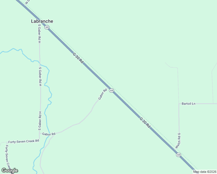 map of restaurants, bars, coffee shops, grocery stores, and more near G 30 Road in Schaffer