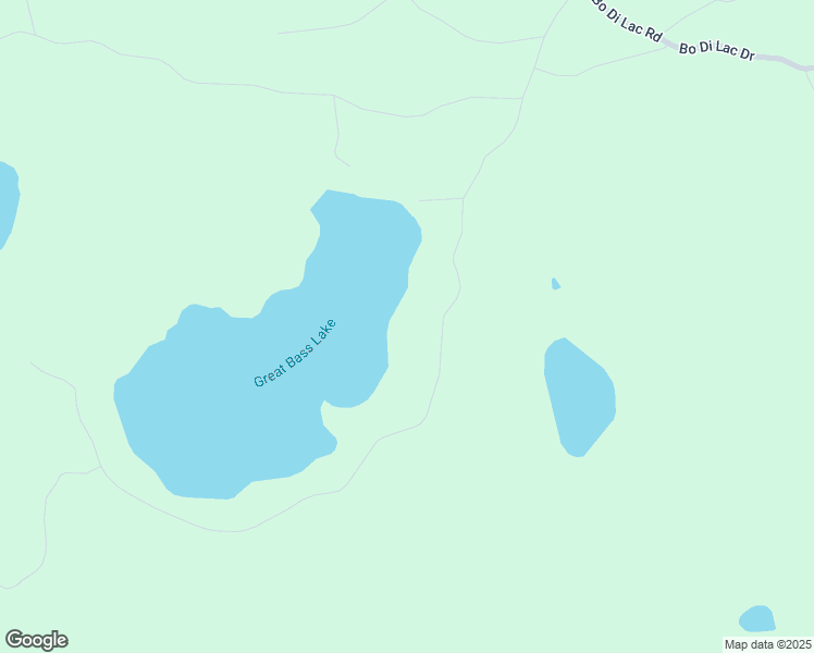 map of restaurants, bars, coffee shops, grocery stores, and more near 8429 Great Bass Lake Road in Minocqua