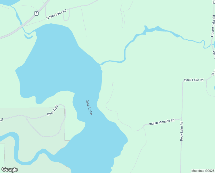 map of restaurants, bars, coffee shops, grocery stores, and more near 26385 Indian Mounds Road in Spooner