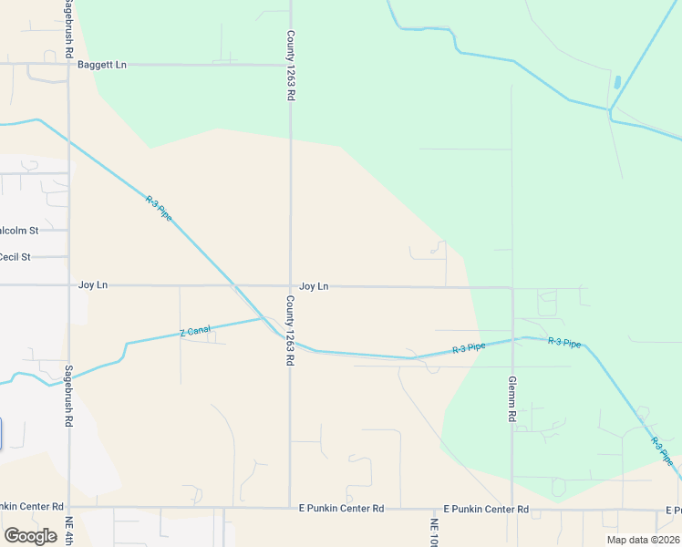 map of restaurants, bars, coffee shops, grocery stores, and more near 31133 Joy Lane in Hermiston
