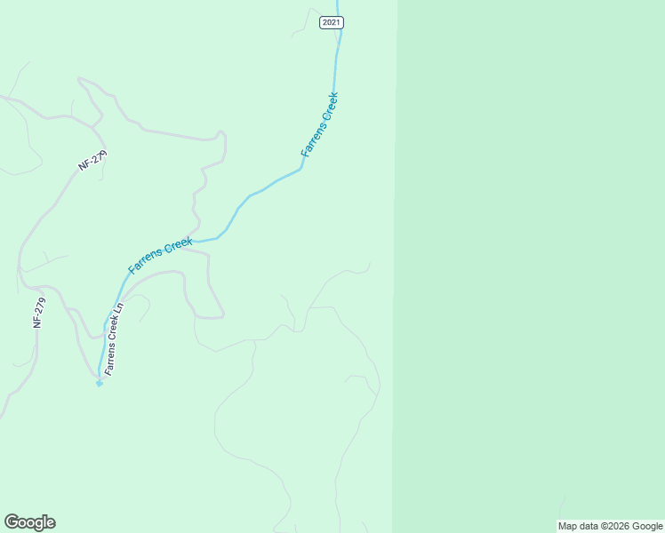 map of restaurants, bars, coffee shops, grocery stores, and more near Farrens Creek Lane in Grangeville