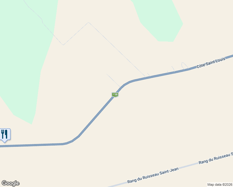 map of restaurants, bars, coffee shops, grocery stores, and more near 117 Côte Jeanne in Saint-Lin-Laurentides