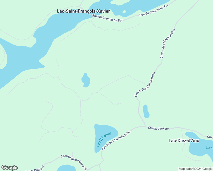 map of restaurants, bars, coffee shops, grocery stores, and more near Chemin du Lac-Thurson in Laurentides