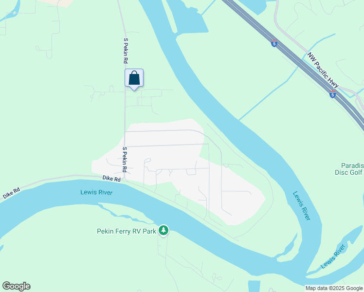 map of restaurants, bars, coffee shops, grocery stores, and more near 1110 South Pekin Road in Woodland