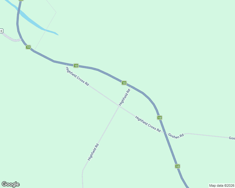 map of restaurants, bars, coffee shops, grocery stores, and more near 10 Highfield Road in Long Creek