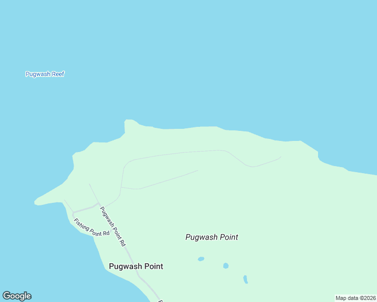 map of restaurants, bars, coffee shops, grocery stores, and more near Beach Chair Lane in Cumberland County