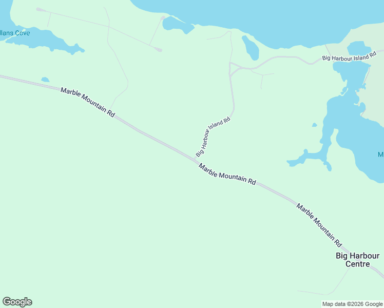 map of restaurants, bars, coffee shops, grocery stores, and more near 7 Big Harbour Island Road in River Denys