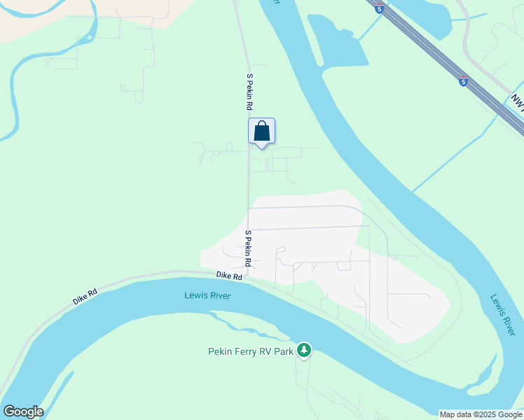 map of restaurants, bars, coffee shops, grocery stores, and more near 1123 South Pekin Road in Woodland