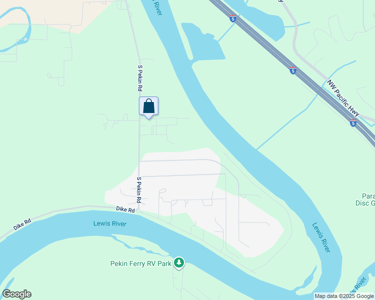 map of restaurants, bars, coffee shops, grocery stores, and more near 1110 South Pekin Road in Woodland