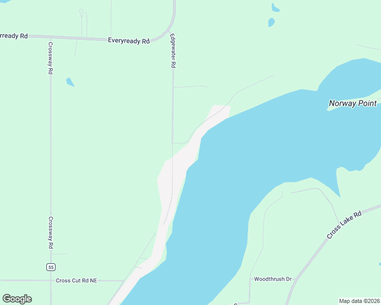 map of restaurants, bars, coffee shops, grocery stores, and more near 21092 Aubrecht Shores Drive in Pine City