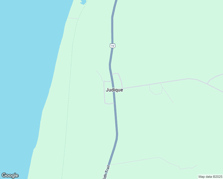 map of restaurants, bars, coffee shops, grocery stores, and more near 5147 Highway 19 in Judique