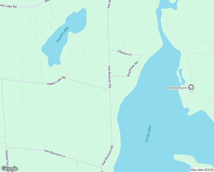 map of restaurants, bars, coffee shops, grocery stores, and more near 8643 Van Bussum Road in Eagle River