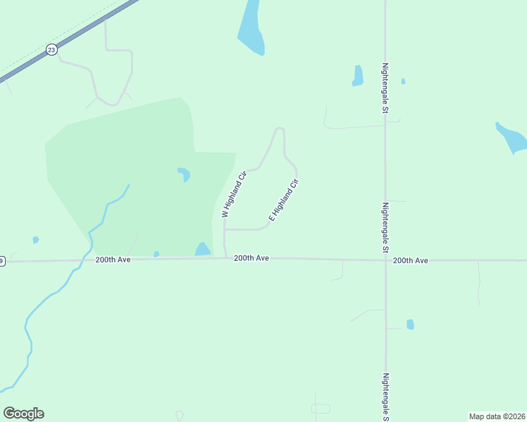 map of restaurants, bars, coffee shops, grocery stores, and more near 2010 East Highland Circle in Mora