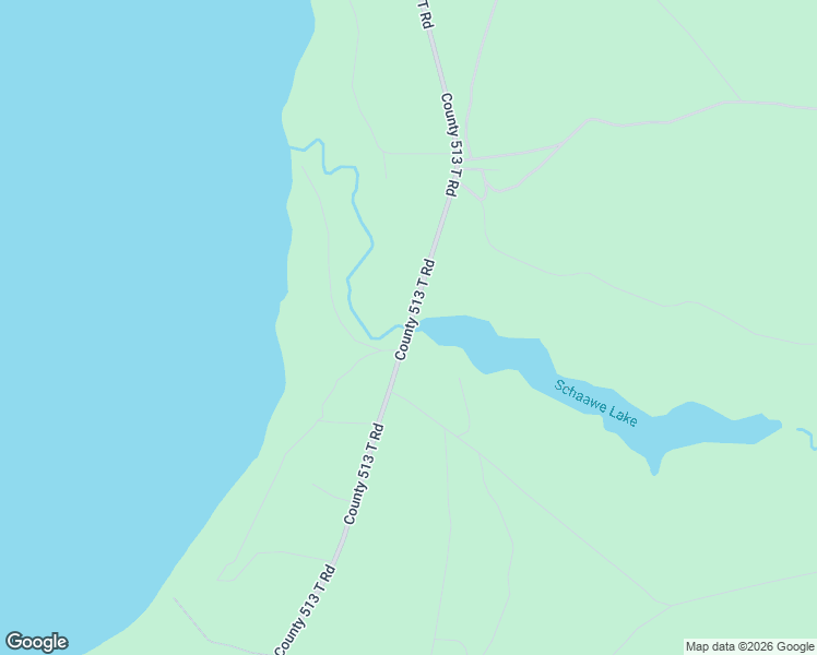 map of restaurants, bars, coffee shops, grocery stores, and more near 9295 County 513 T Road in Rapid River