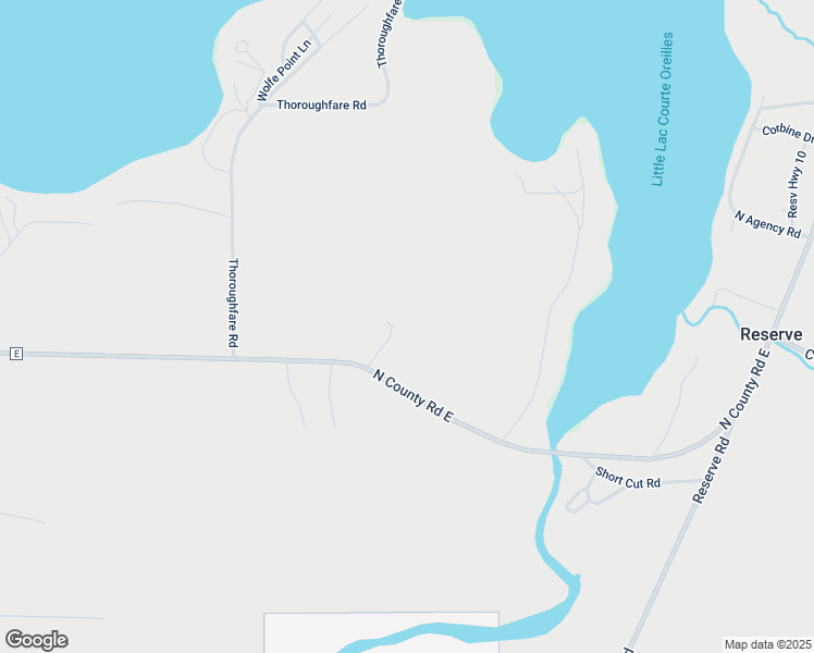 map of restaurants, bars, coffee shops, grocery stores, and more near 14190 North County Road E in Stone Lake