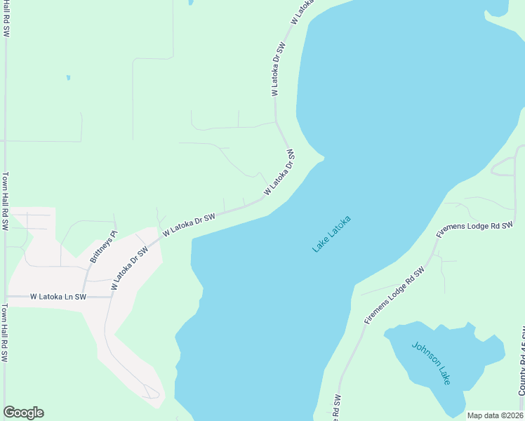 map of restaurants, bars, coffee shops, grocery stores, and more near 1321 West Latoka Drive Southwest in Alexandria