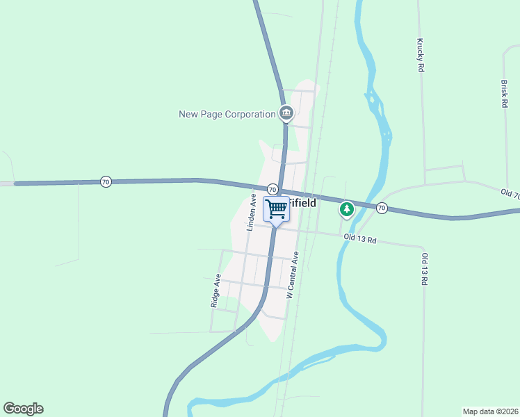 map of restaurants, bars, coffee shops, grocery stores, and more near in Fifield