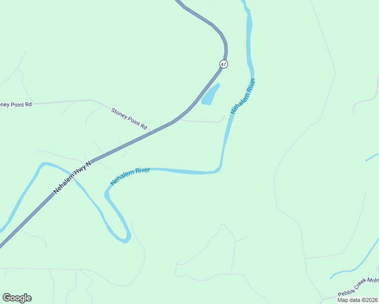 map of restaurants, bars, coffee shops, grocery stores, and more near Nehalem Highway North in Vernonia