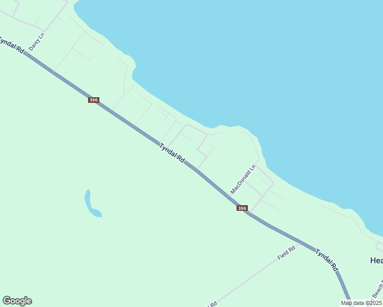 map of restaurants, bars, coffee shops, grocery stores, and more near 9345 Nova Scotia 366 in Cumberland, Subd. C