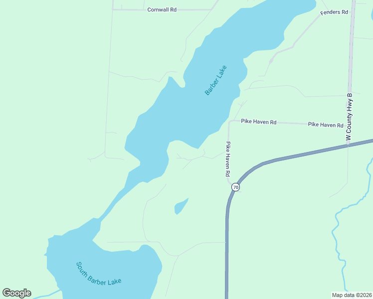 map of restaurants, bars, coffee shops, grocery stores, and more near 5769 Korn Road in Winter