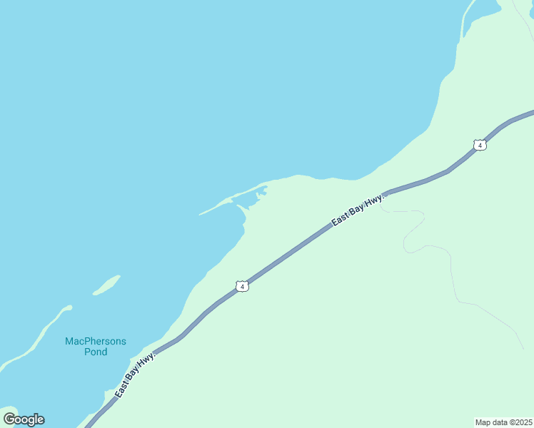 map of restaurants, bars, coffee shops, grocery stores, and more near 8356 East Bay Highway in Cape Breton