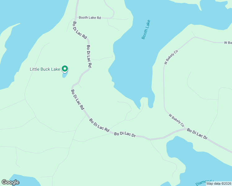 map of restaurants, bars, coffee shops, grocery stores, and more near 12698 Birch Trail in Minocqua