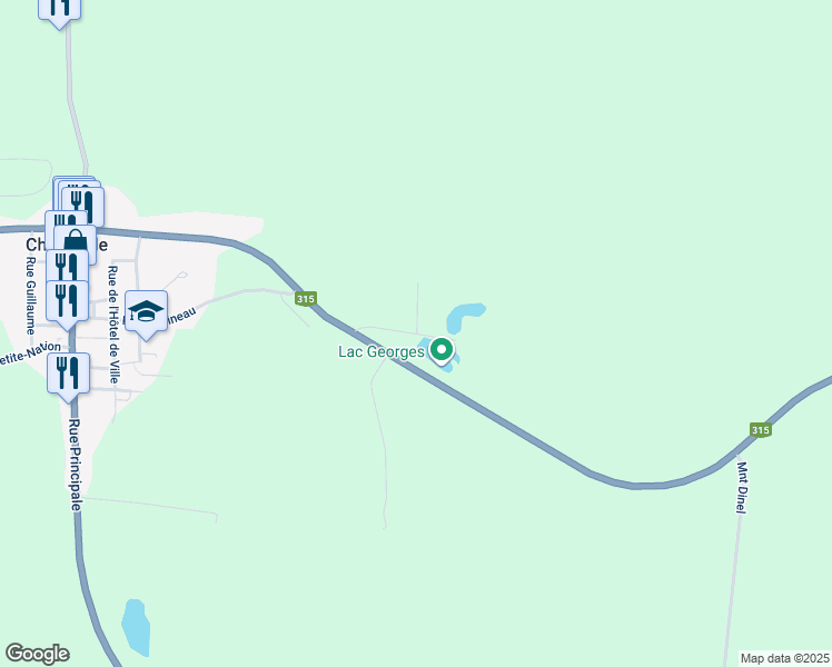 163 Chemin du Lac Chénéville QC Walk Score