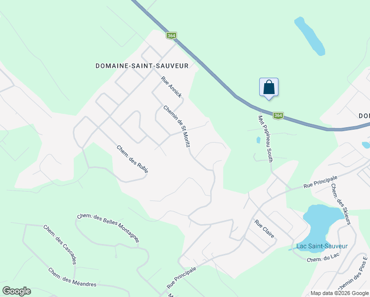 map of restaurants, bars, coffee shops, grocery stores, and more near 27 Chemin de Saint Moritz in Saint-Sauveur
