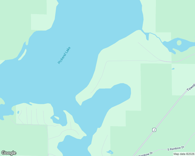 map of restaurants, bars, coffee shops, grocery stores, and more near 6990 Pickerel Lake Road in Saint Germain