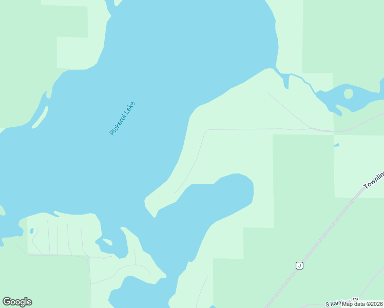 map of restaurants, bars, coffee shops, grocery stores, and more near 6990 Pickerel Lake Road in Saint Germain